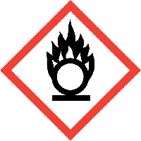 Oxidierend Symbol: F